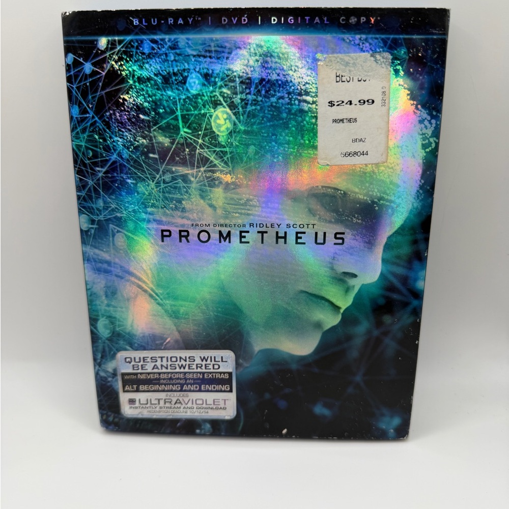 Prometheus Blu-ray DVD